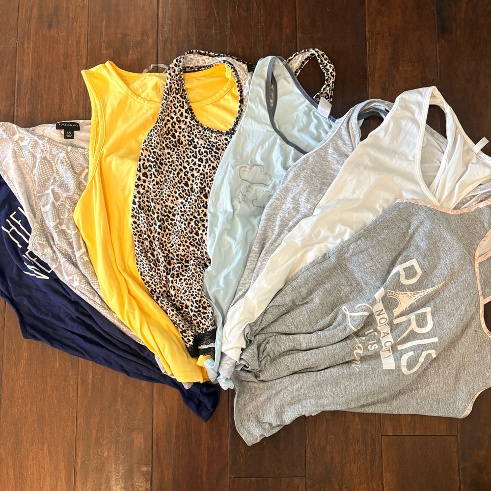 Colorful Tank Top Collection L